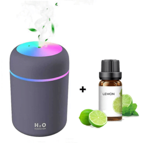 USB Humidifier with LED RGB Light + Flavour